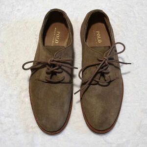 Polo Ralph Lauren Mens Oxford Shoes Torrington Sz 11.5 Suede Preppy Academia